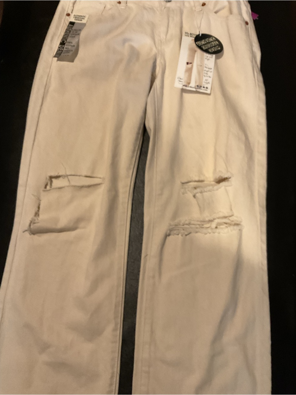 90’s Boyfriend low rise denim jeans.size 7/28.New without tags
